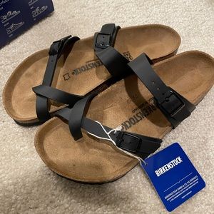 Brand new black Mayari Birkenstock sandals  38